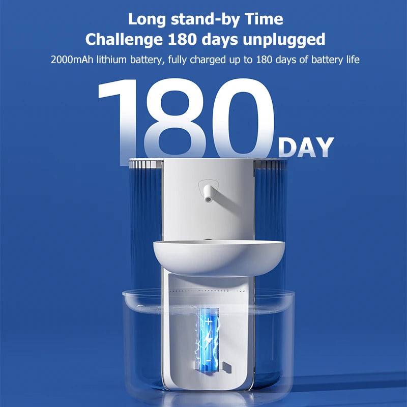 Smart Cat Water Fountain – Wireless Automatic Pet Water Dispenser (3L)