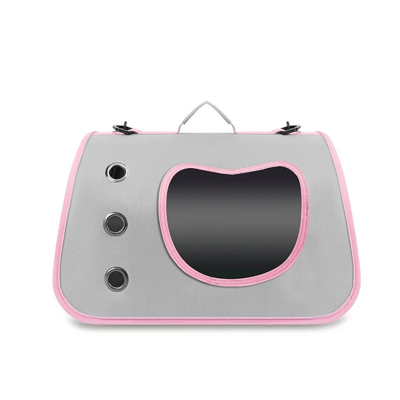 carrier bag cat variant color pink