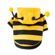 funny bee cat costume for party