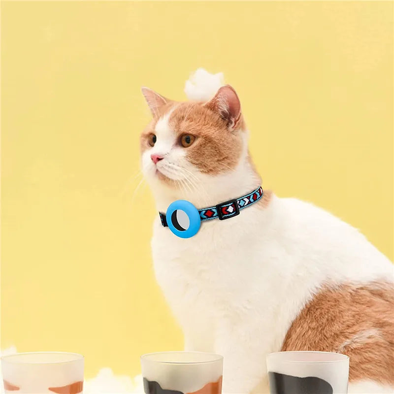 AirTag Cat Collar – Adjustable, Safe & Stylish