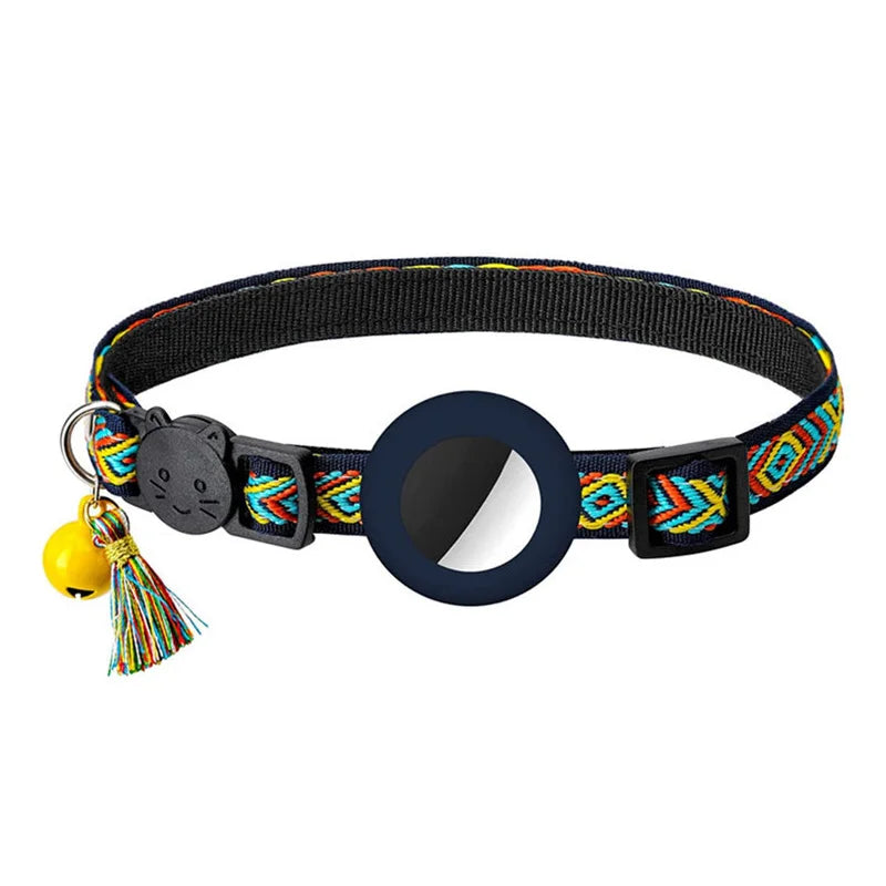 AirTag Cat Collar – Adjustable, Safe & Stylish