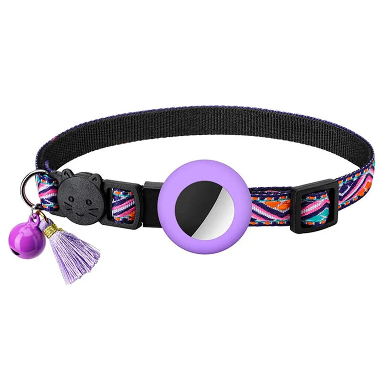 AirTag Cat Collar – Adjustable, Safe & Stylish